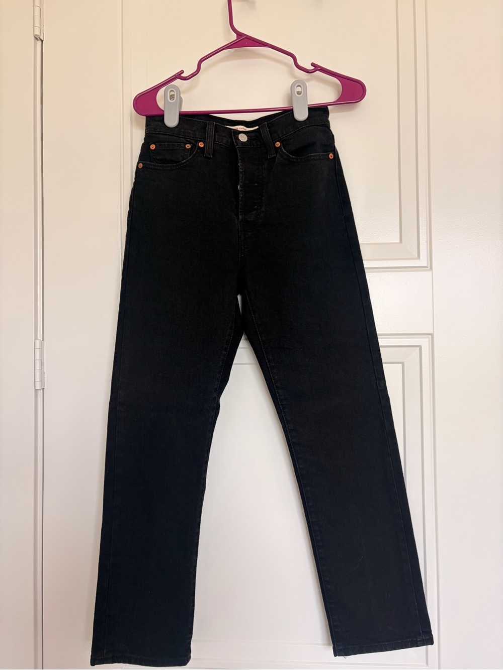 Levi's Black Straight Leg Women's Jeans
